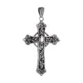 virgin mary cross pendant surgical stainless steel