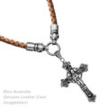 virgin mary cross pendant surgical stainless steel